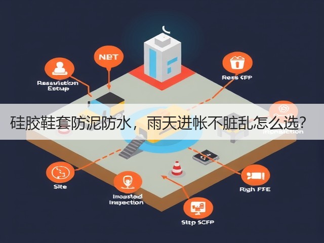 硅胶鞋套防泥防水，雨天进帐不脏乱怎么选？(图2)