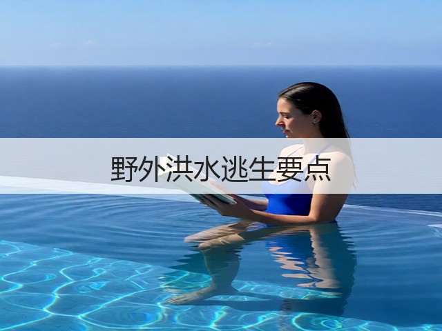 野外洪水逃生要点(图2)