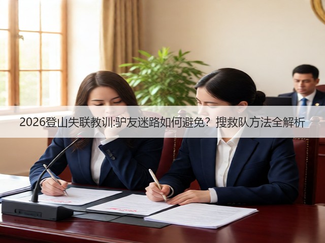 2026登山失联教训:驴友迷路如何避免？搜救队方法全解析(图3)