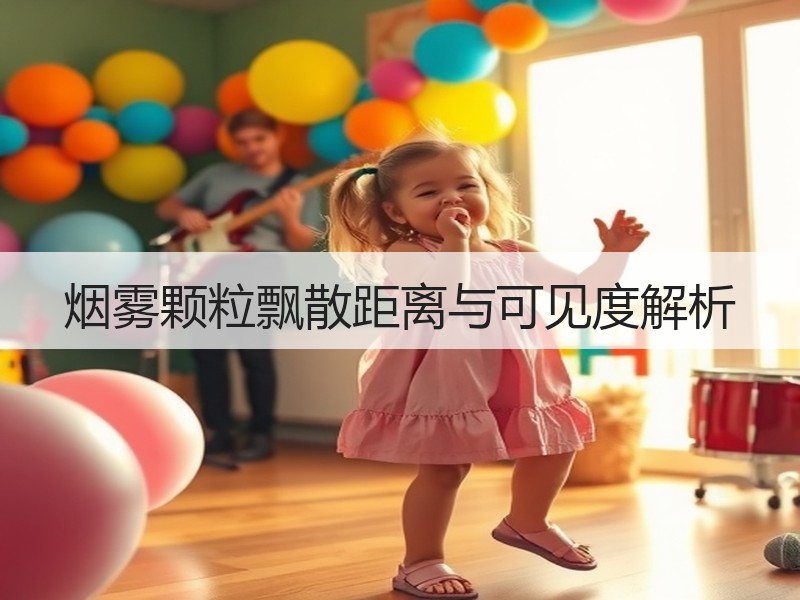 烟雾颗粒飘散距离与可见度解析
