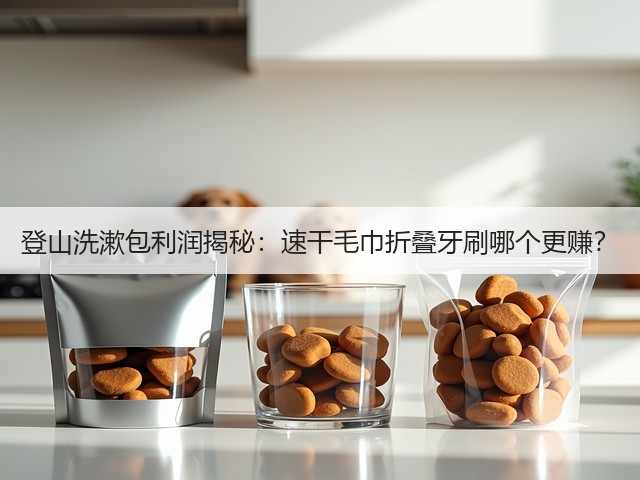 登山洗漱包利润揭秘：速干毛巾折叠牙刷哪个更赚？(图3)