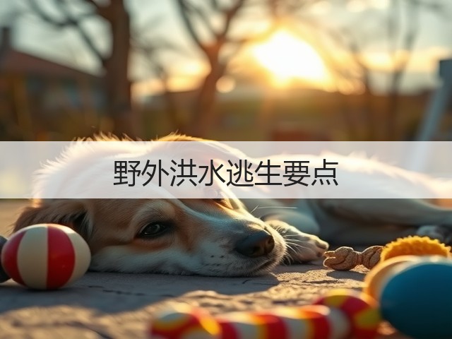 野外洪水逃生要点(图1)