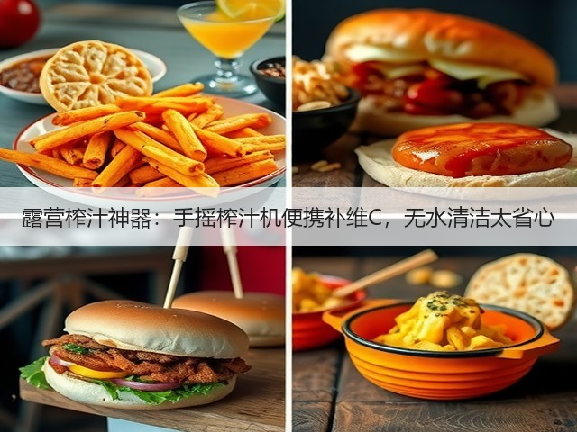 露营榨汁神器：手摇榨汁机便携补维C，无水清洁太省心(图1)