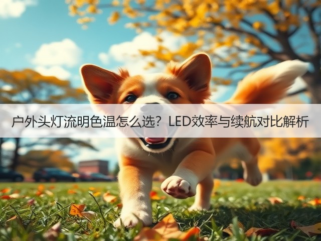 户外头灯流明色温怎么选？LED效率与续航对比解析(图2)