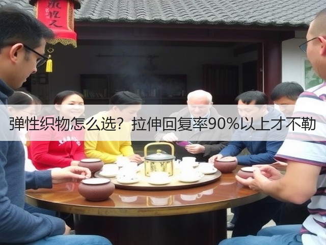 弹性织物怎么选？拉伸回复率90%以上才不勒(图2)