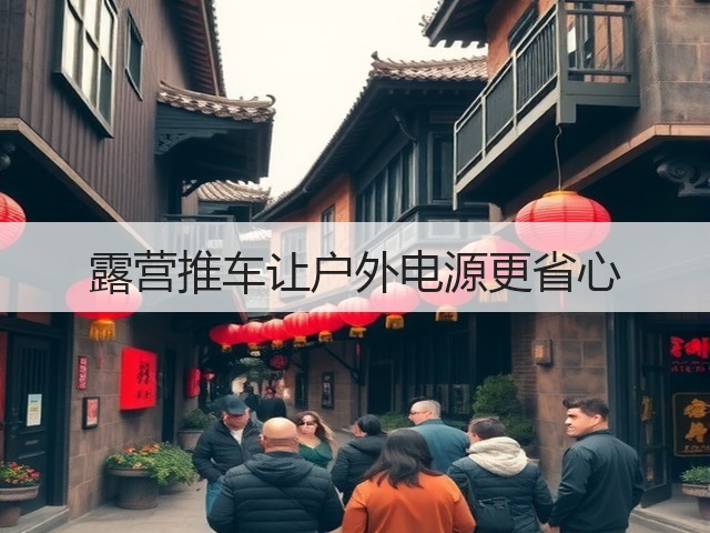 露营推车让户外电源更省心(图1)