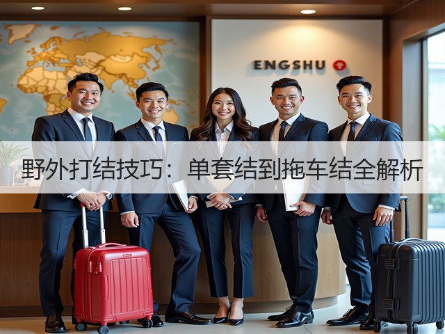 野外打结技巧：单套结到拖车结全解析(图1)