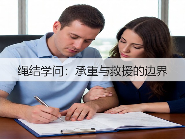 绳结学问：承重与救援的边界(图1)
