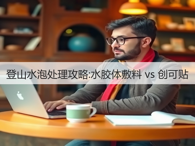 登山水泡处理攻略:水胶体敷料 vs 创可贴