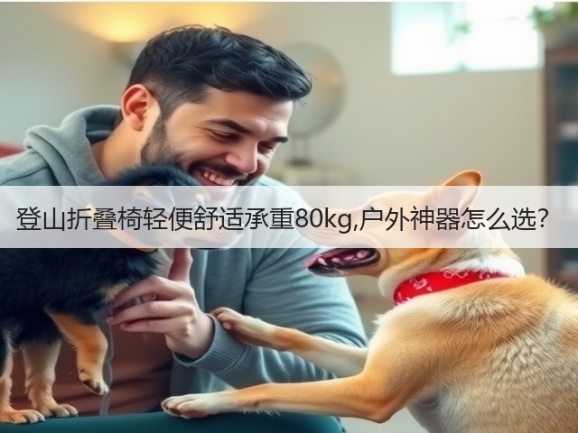 登山折叠椅轻便舒适承重80kg,户外神器怎么选？(图1)