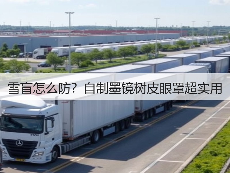 雪盲怎么防？自制墨镜树皮眼罩超实用