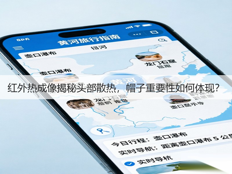 红外热成像揭秘头部散热，帽子重要性如何体现？