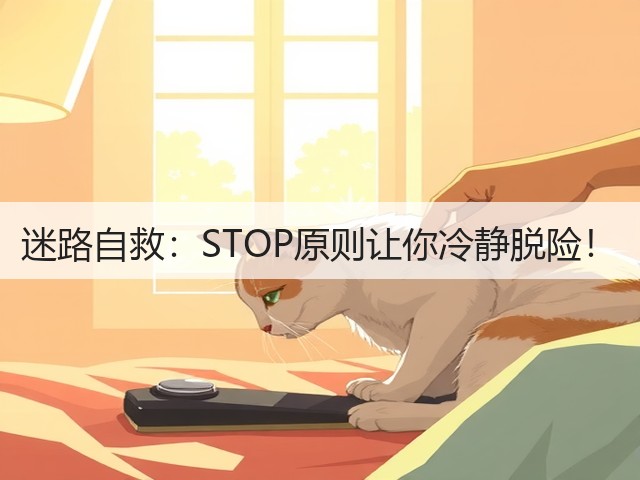 迷路自救：STOP原则让你冷静脱险！(图1)