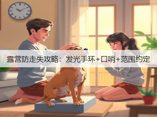 露营防走失攻略：发光手环+口哨+范围约定(图3)