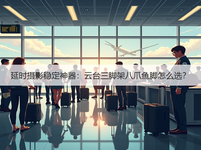 延时摄影稳定神器：云台三脚架八爪鱼脚怎么选？(图3)