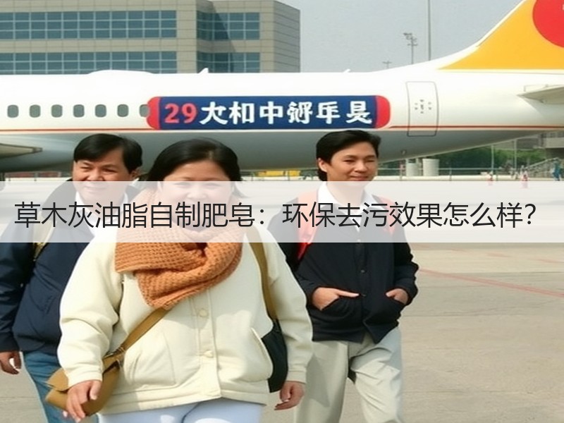 草木灰油脂自制肥皂：环保去污效果怎么样？