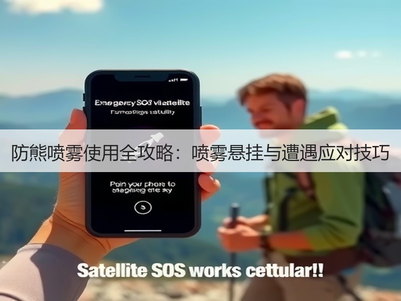 防熊喷雾使用全攻略：喷雾悬挂与遭遇应对技巧