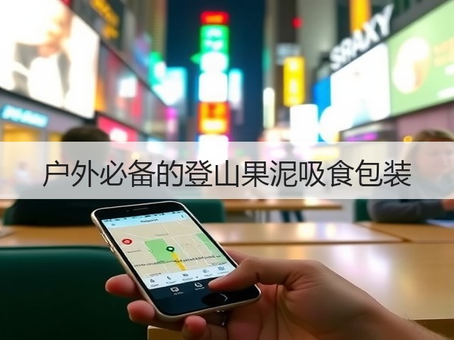 户外必备的登山果泥吸食包装(图2)