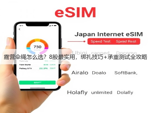 露营伞绳怎么选？8股最实用，绑扎技巧+承重测试全攻略(图2)