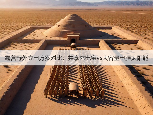 露营野外充电方案对比：共享充电宝vs大容量电源太阳能(图5)