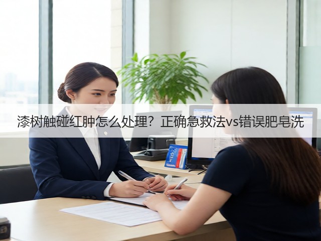 漆树触碰红肿怎么处理？正确急救法vs错误肥皂洗(图3)
