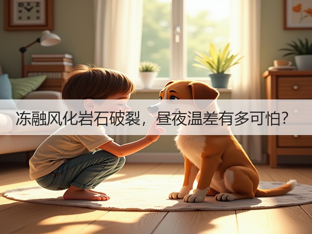 冻融风化岩石破裂，昼夜温差有多可怕？(图1)