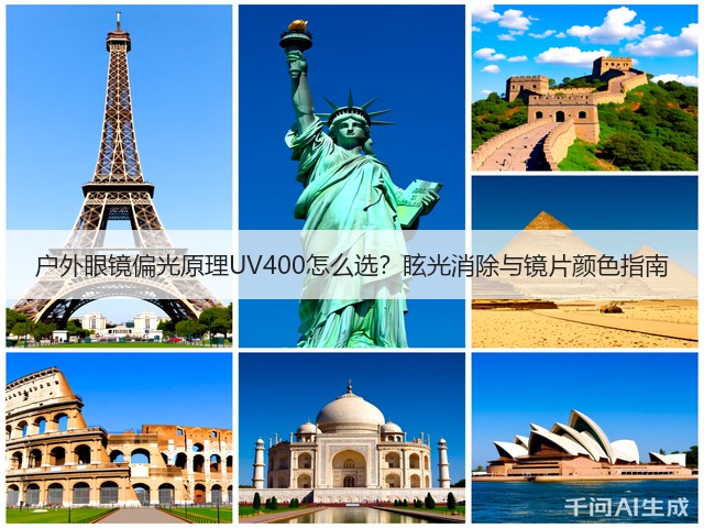 户外眼镜偏光原理UV400怎么选?眩光消除与镜片颜色指南(图3) 户外眼镜偏光原理UV400怎么选?眩光消除与镜片颜色指南(图3)