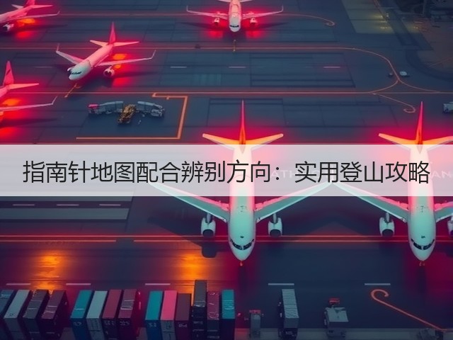 指南针地图配合辨别方向：实用登山攻略(图1)