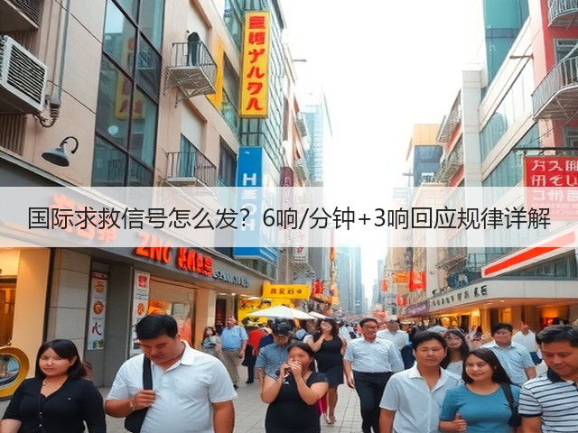 国际求救信号怎么发？6响/分钟+3响回应规律详解(图1)