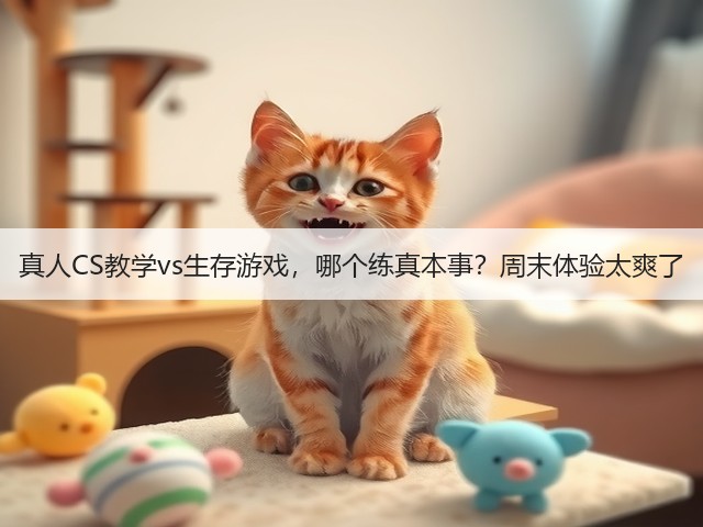 真人CS教学vs生存游戏，哪个练真本事？周末体验太爽了(图3)