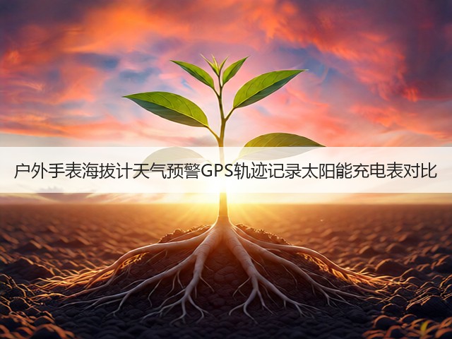 户外手表海拔计天气预警GPS轨迹记录太阳能充电表对比(图2)