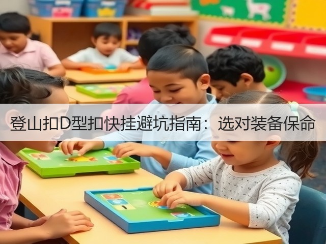 登山扣D型扣快挂避坑指南：选对装备保命(图1)