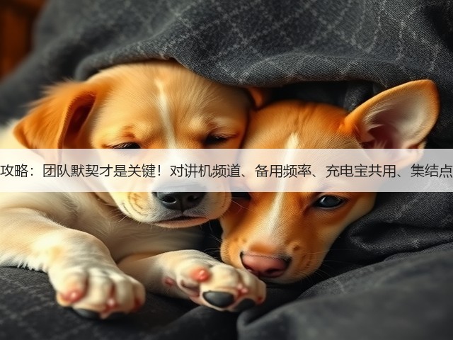 登山攻略：团队默契才是关键！对讲机频道、备用频率、充电宝共用、集结点详解(图3)