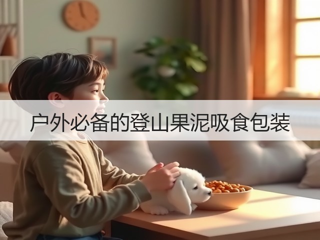 户外必备的登山果泥吸食包装(图1)