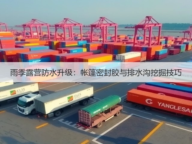 雨季露营防水升级：帐篷密封胶与排水沟挖掘技巧(图1)