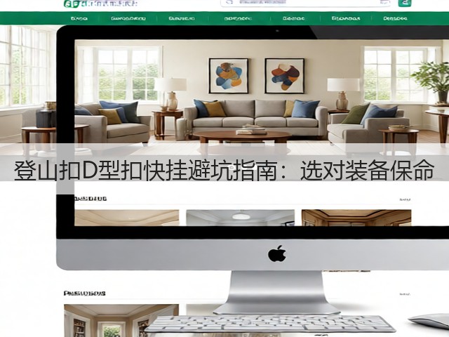 登山扣D型扣快挂避坑指南：选对装备保命(图2)