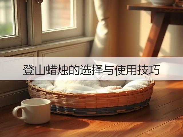 登山蜡烛的选择与使用技巧(图2)