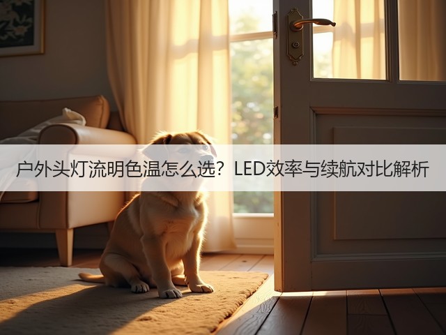 户外头灯流明色温怎么选？LED效率与续航对比解析(图1)