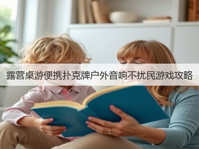 露营桌游便携扑克牌户外音响不扰民游戏攻略(图1)