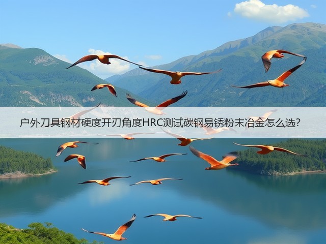 户外刀具钢材硬度开刃角度HRC测试碳钢易锈粉末冶金怎么选？(图3)