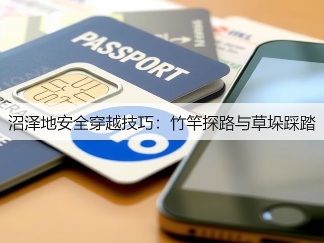 沼泽地安全穿越技巧：竹竿探路与草垛踩踏(图1)