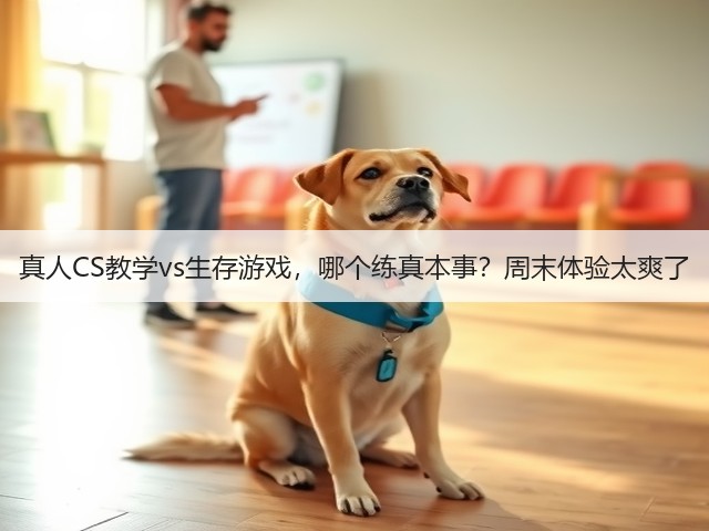 真人CS教学vs生存游戏，哪个练真本事？周末体验太爽了(图1)