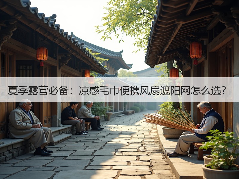 夏季露营必备：凉感毛巾便携风扇遮阳网怎么选？