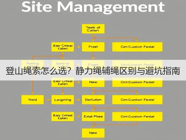 登山绳索怎么选？静力绳辅绳区别与避坑指南(图3)