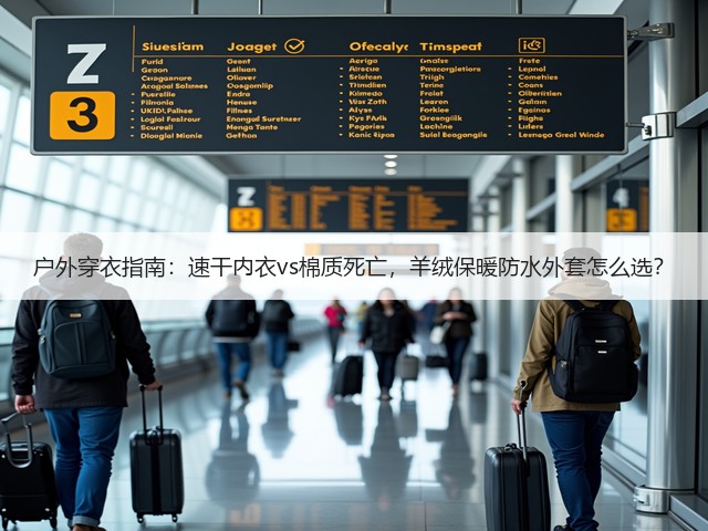 户外穿衣指南：速干内衣vs棉质死亡，羊绒保暖防水外套怎么选？(图2)