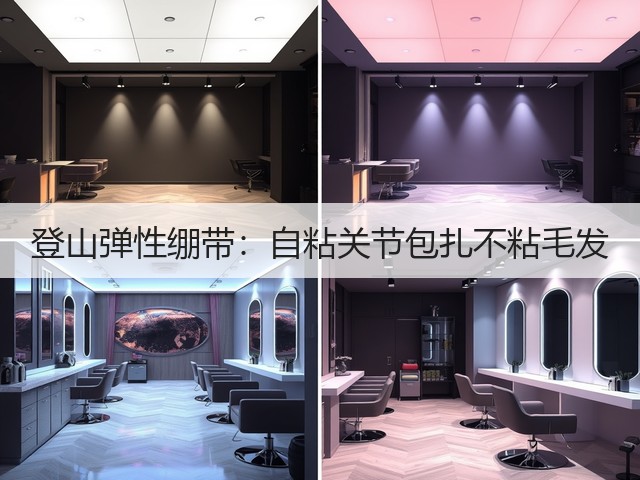 登山弹性绷带：自粘关节包扎不粘毛发(图3)