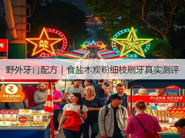 野外牙膏配方｜食盐木炭粉细枝刷牙真实测评(图1)
