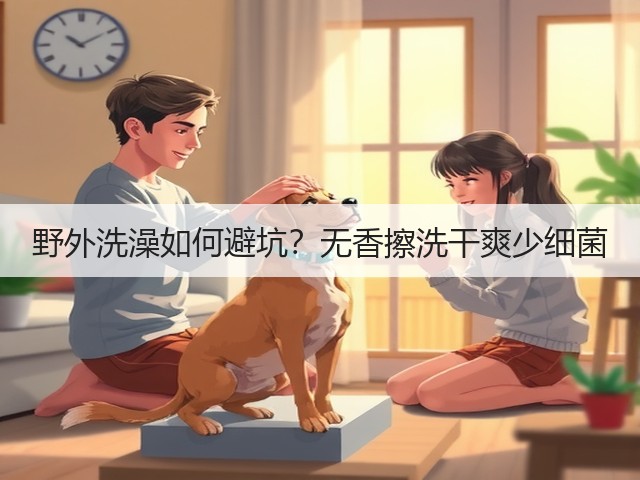 野外洗澡如何避坑？无香擦洗干爽少细菌(图1)