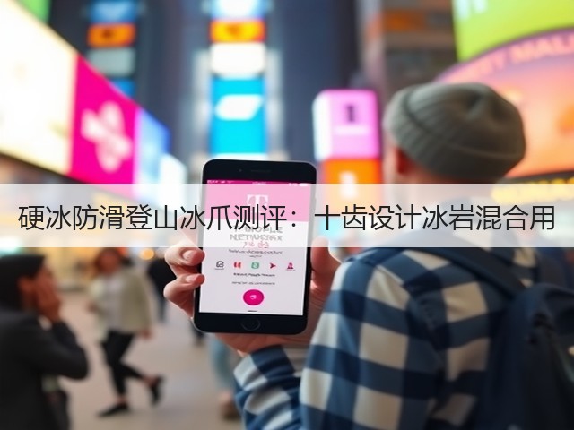 硬冰防滑登山冰爪测评：十齿设计冰岩混合用(图3)