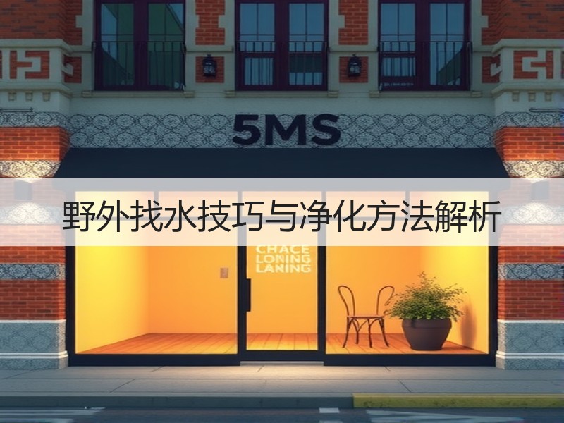 野外找水技巧与净化方法解析
